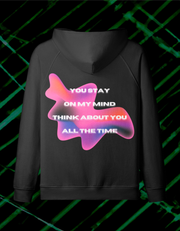 ON MY MIND ZIP HOODIE